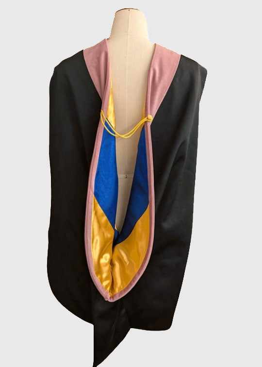 Master of Music academic hood California State University