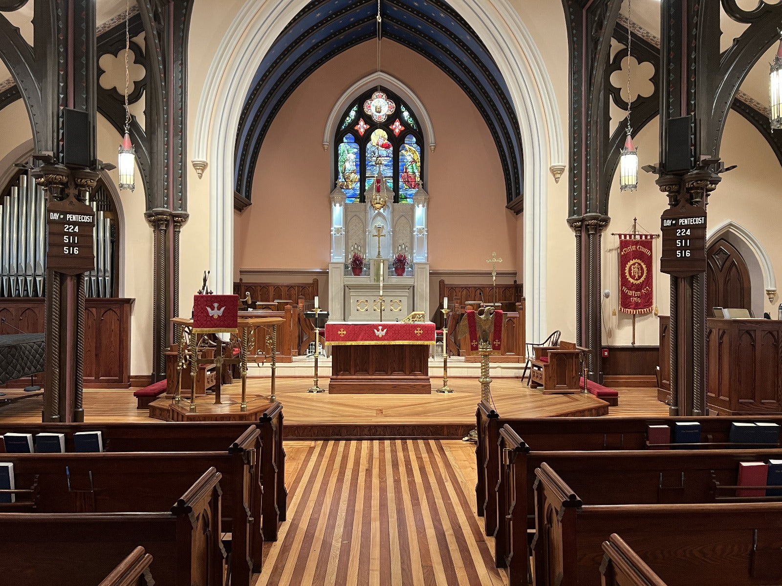 Recently Completed: Church Textile set with embroidery