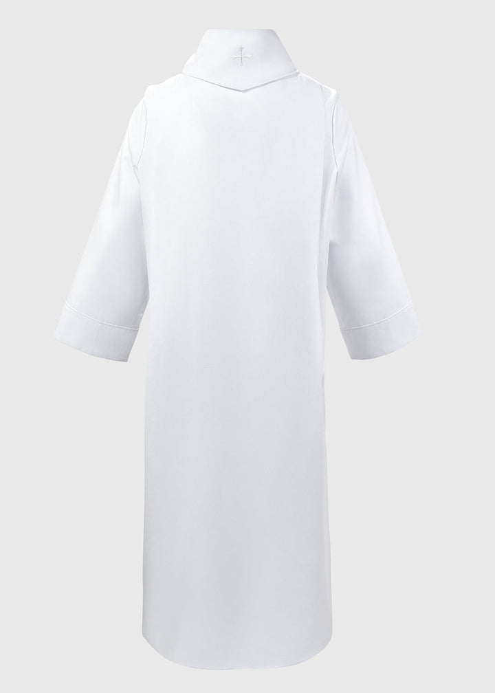 Embroidered Cowl Neck | Cassock Alb | Mens