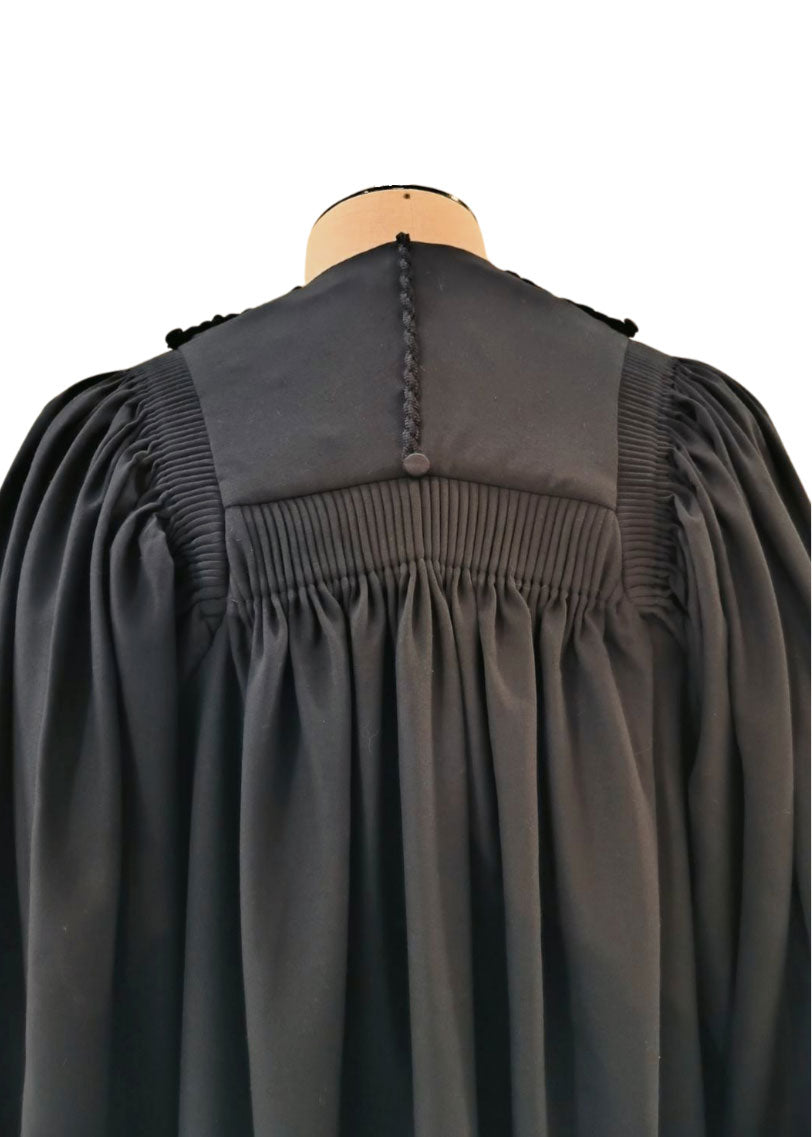 Geneva Style Preaching Gown gathered yoke