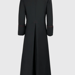 Ladies-Fully-Trimmed-Cassock-back-scarlet