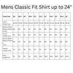 Men's Classic Fit Grey PolyCotton Tunnel Neck Clergy Shirt