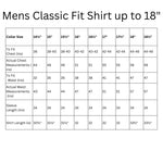 Men's Classic Fit Grey PolyCotton Tunnel Neck Clergy Shirt