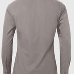 mens grey tunnel neck clergy shirt
