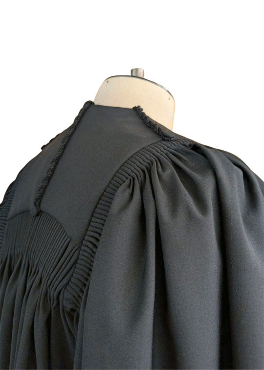 Geneva Preaching Gown with Split Sleeves, All wool