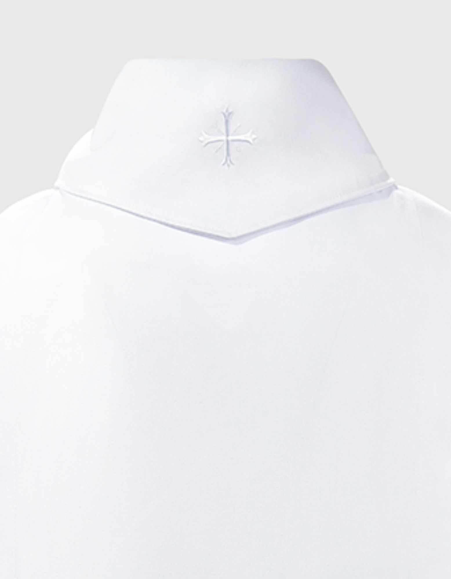 Embroidered Cowl Neck | Cassock Alb | Mens