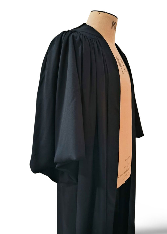 Geneva Style Preaching gown bell sleeve