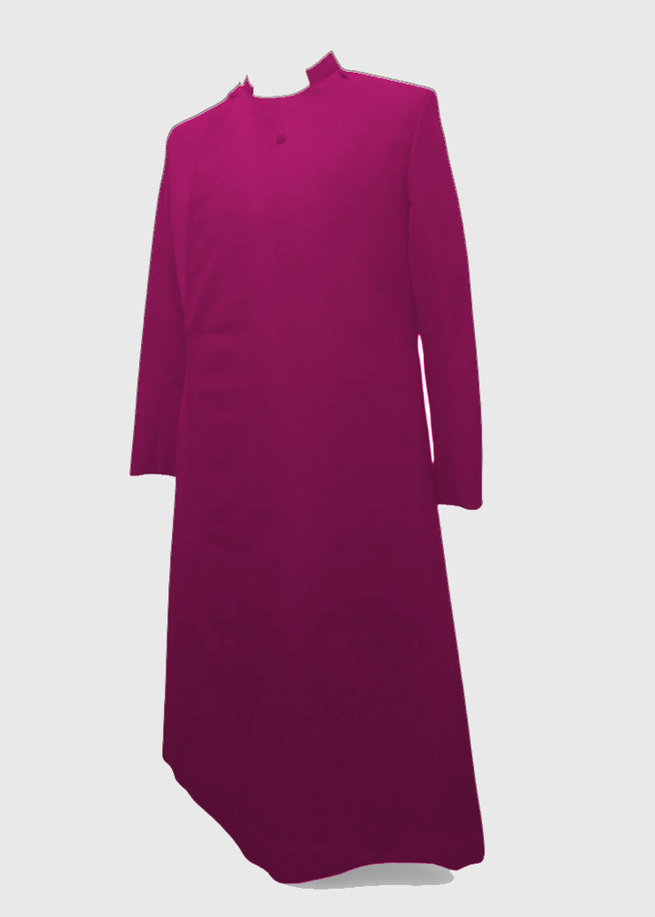 Double Breasted Clergy Cassock | Roman Purple | Men's